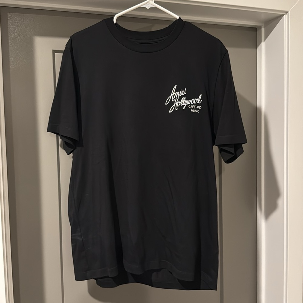 Amiri Black Short Sleeve Tee